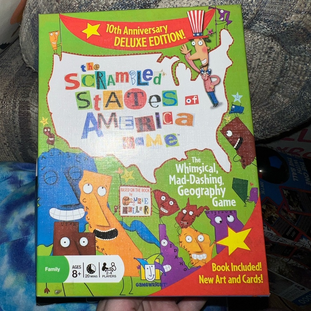 The Scrambled States of America Game